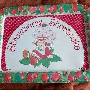 Strawberry Shortcake Metal Tray